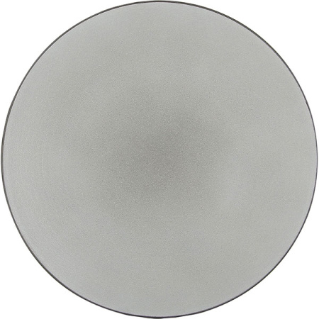 Тарелка  мелкая «Экинокс»; керамика; D=28,H=3.3см; серый