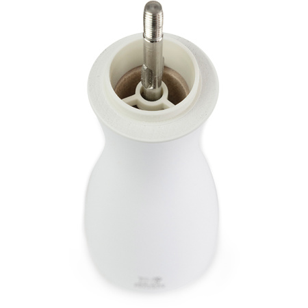 Мельница для соли метал.мех.; дерево; H=15см; белый