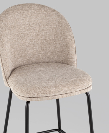 Стул полубарный Echo бежевый