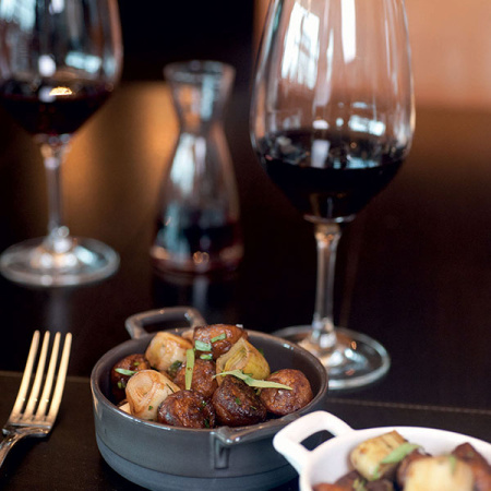 Сковорода порц.для запек. «Эклипс»; фарфор; 250мл; H=3,L=14.5,B=13см; черный