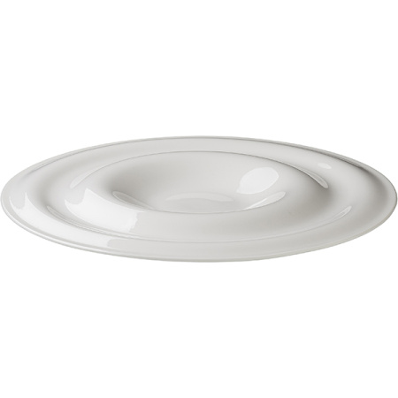 Тарелка «Дивинити»; фарфор; D=31,H=3см; белый