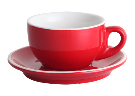 Чайная пара P.L. Proff Cuisine Barista 280 мл красный