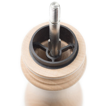 Мельница для перца метал.мех.; дерево,металл; D=5.5,H=12см; св. дерево