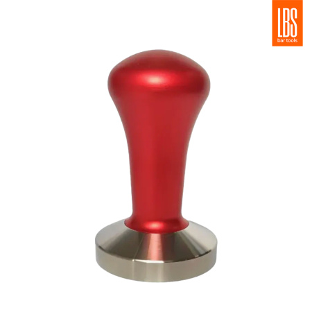 Темпер для кофе LBS 58мм красный