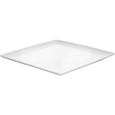 Блюдо квадратное «Тэйст вайт»; фарфор; L=27,B=27см; белый