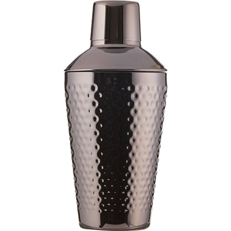 Шейкер европейский Probar 500мл рифленый никель черный