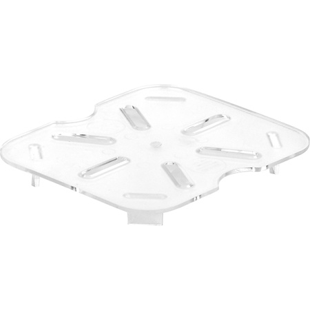 Полка дренаж. для гастр-ти 1/6; поликарбонат; H=1.5,L=12.3,B=10.8см; прозр.