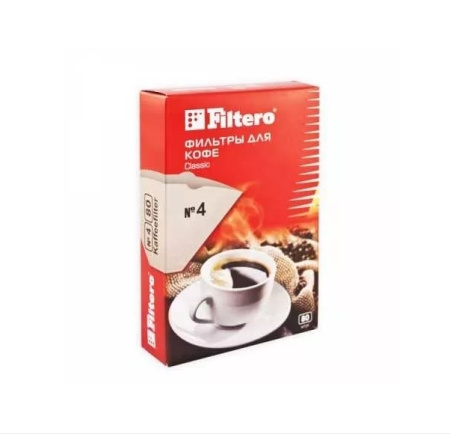 Фильтры для кофе Filtero №4