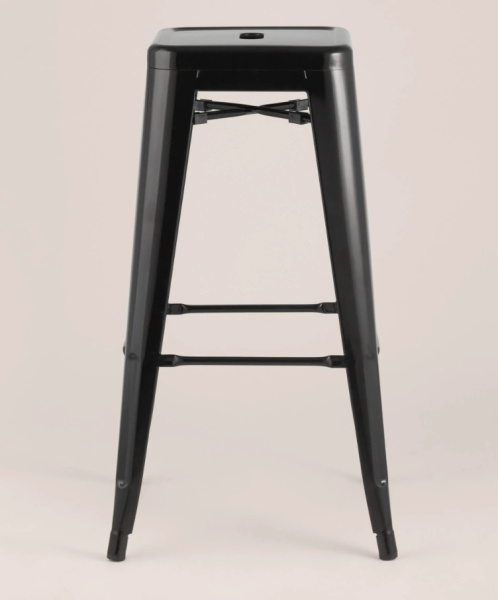 Стул барный TOLIX черный глянцевый