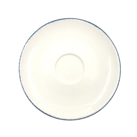 Блюдце Bonna Ретро Д=120 мм синий край (чашка 70698)