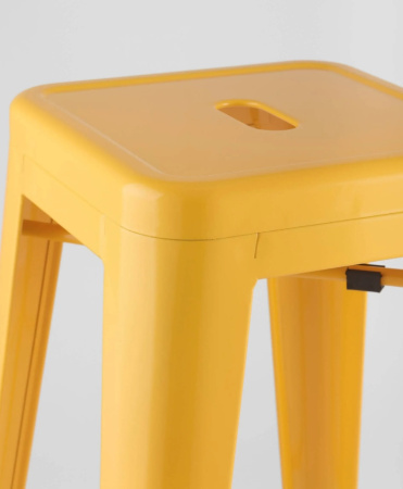 Стул барный TOLIX желтый глянцевый