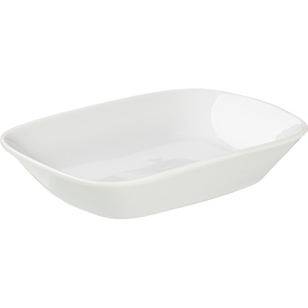 Блюдо прямоугольное «Энтотел»; фарфор; D=12см