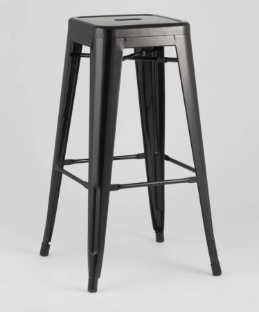 Стул барный TOLIX черный глянцевый