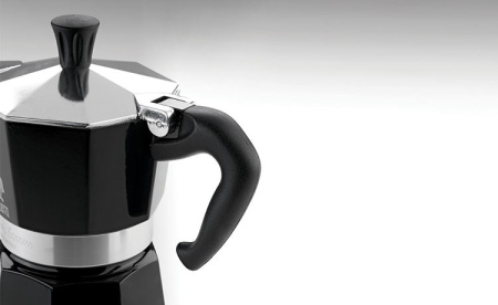 Гейзерная кофеварка Bialetti Moka Express черная 3 порции
