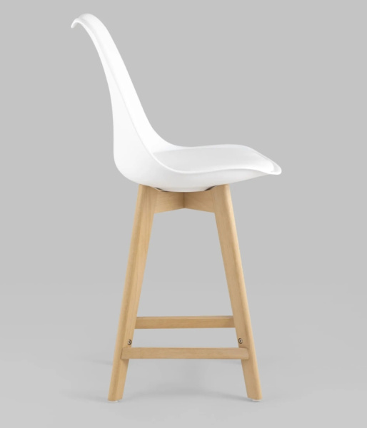 Стул полубарный FRANKFURT белый