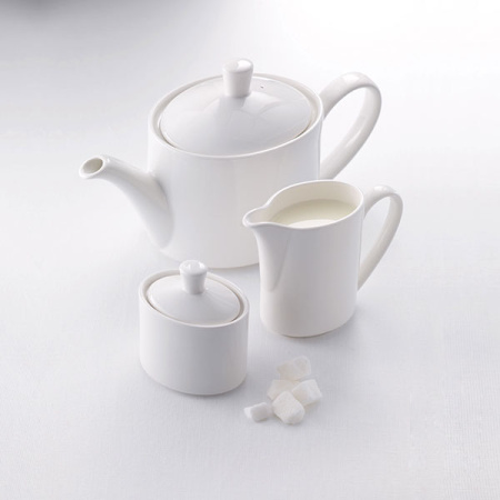 Крышка для чайника «Монако Вайт»; фарфор; H=6,L=10,B=8см; белый