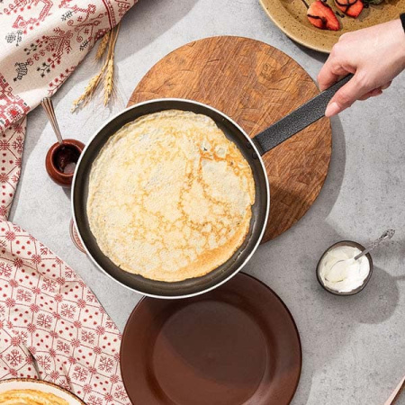 Доска для подачи круглая б/ручки светлый дуб; дуб; D=300,H=30мм