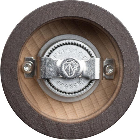 Мельница для перца метал.мех.; дерево,металл; D=6,H=22см; коричнев.