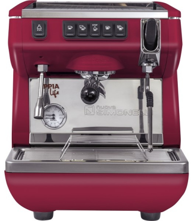 Кофемашина Nuova Simonelli Appia LIFE 1gr V 220V red