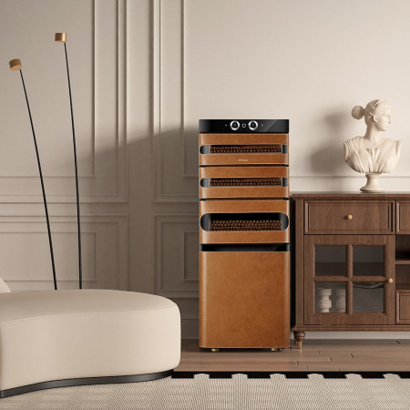 Хьюмидор для сигар Afidano L5 (Коньячная кожа)