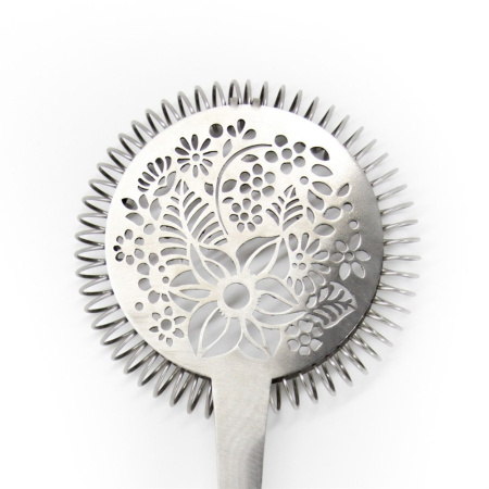 Стрейнер Cocktail design Botanical 90мм серебряный от магазина ligabarshop.ru
