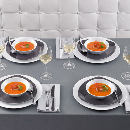 Салатник «Опшенс»; фарфор; 470мл; D=16,H=5см; белый