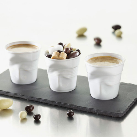 Блюдо с 3-мя выемк. «Базальт»; фарфор; D=4,L=25,B=11.7см; черный,матовый