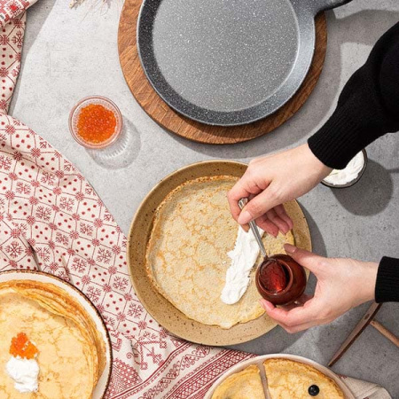 Горшок для запекания «Премиум»; 100мл; коричнев.