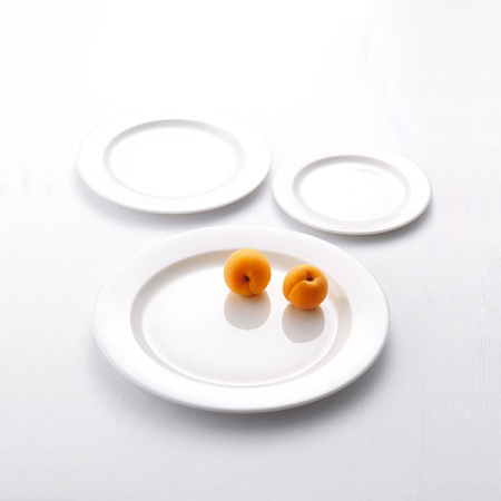 Блюдо овальное «Монако Вайт»; фарфор; H=2,L=28,B=22см; белый