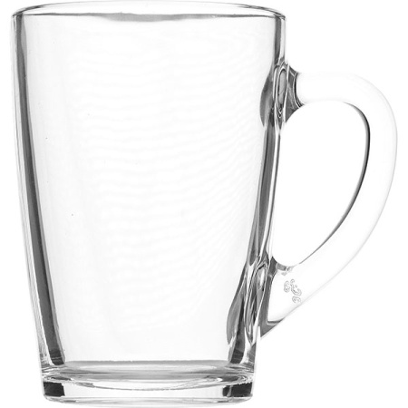 Кружка «С добрым утром»; стекло; 320мл; прозр.