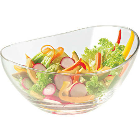 Салатник «Папайя»; стекло; 240мл; D=13,H=6.5см; прозр.