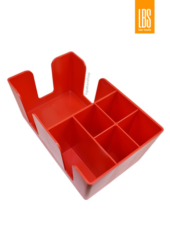Барный органайзер LBS пластик красный