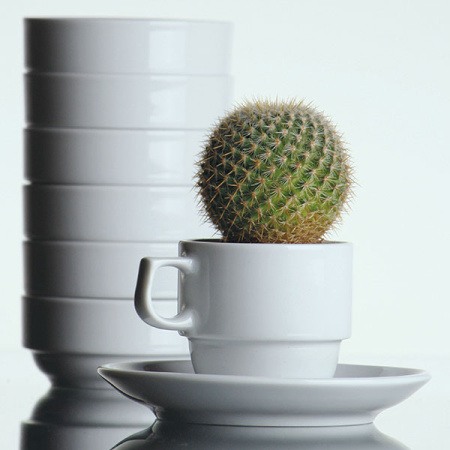 Блюдце «Прага»; фарфор; D=14.5,H=2см; белый