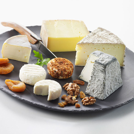 Блюдо для пиццы «Базальт»; фарфор; D=32см; черный,матовый