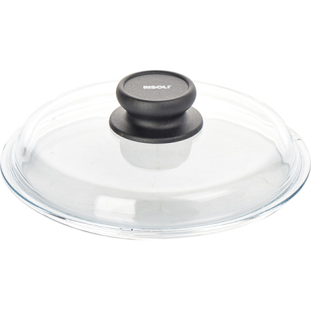 Крышка; стекло; D=20см; прозр.,черный