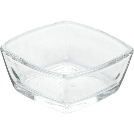 Салатник «Токио»; стекло; 57мл; H=3,L=8.1,B=6.6см; прозр.