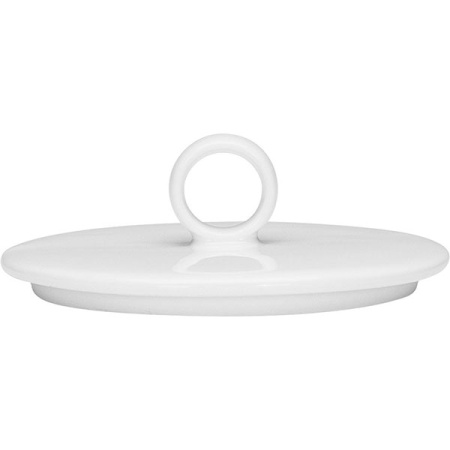 Крышка для салатника 69 6569 «Пьюрити»; фарфор; D=7.5см; белый