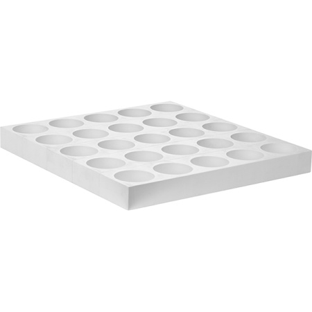 Форма конд. «Круг» [35шт]; полистирол; D=6.5,H=4см