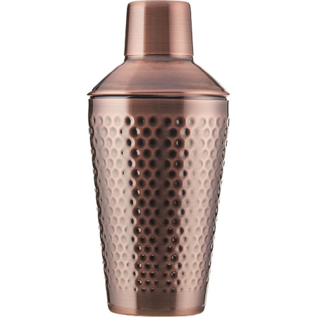 Шейкер европейский Probar 500мл рифленый античная медь