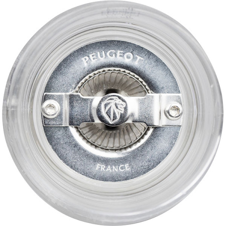 Мельница для перца метал.мех.; акрил; D=6.5,H=30см; прозр.,металлич.