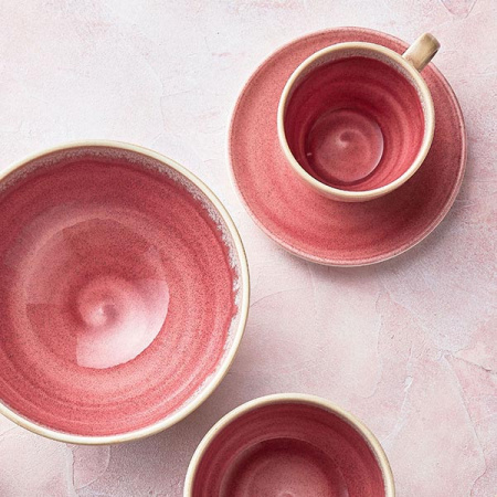 Блюдце Steelite Визувиус Роуз Кварц диаметр 15.25 см