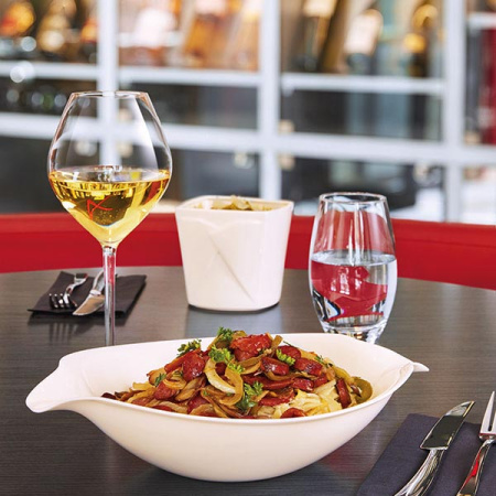 Салатник «Фджордс»; фарфор; D=11.5,H=10.5см; белый