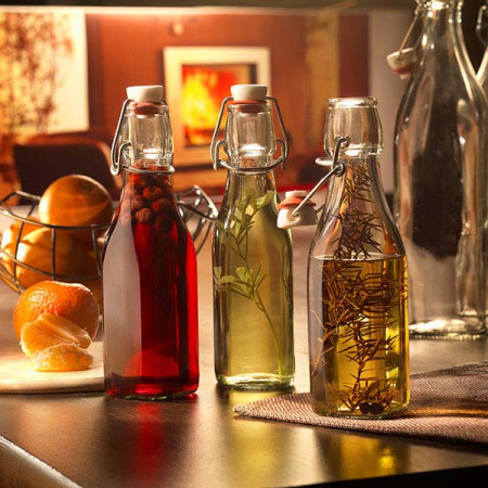 Бутылка «Свинг»; стекло,пластик; 250мл; D=64,H=192,L=50мм