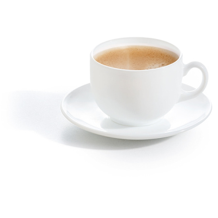 Блюдце Arcoroc Эволюшнс Уайт Д=14 В=1.7 см для N9349