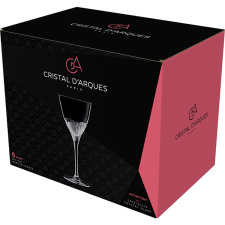 Бокал для вина «Интуишн»; хр.стекло; 210мл; H=190мм; прозр.