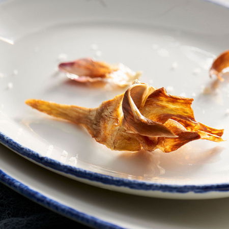 Блюдо овал. «Блю дэппл»; фарфор; H=2,L=20.3,B=16см; белый,синий