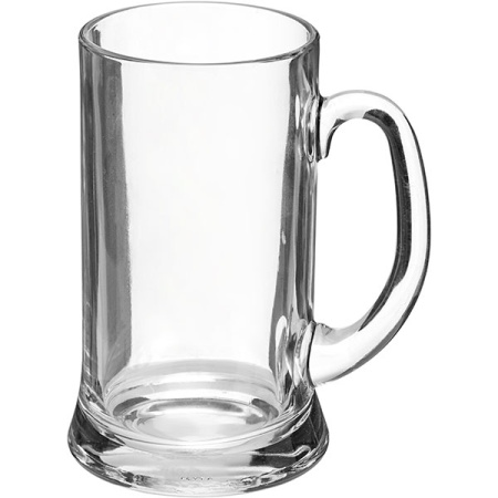 Кружка пивная «Айкон»; стекло; 1170мл; D=104/118,H=200,B=155мм; прозр.