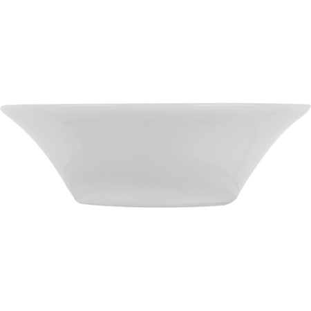 Салатник «Неве»; кост.фарф.; D=12см; белый