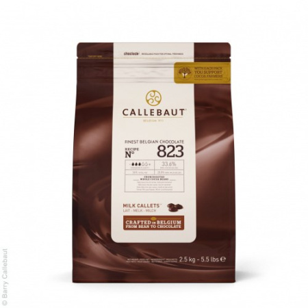 Молочный шоколад Barry Callebaut в галетах 33,6%