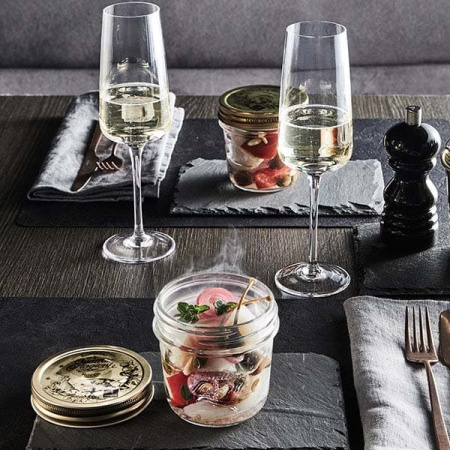 Банка б/крышки «Кватро Стаджони»; стекло; 250мл; D=86,H=93мм; прозр.